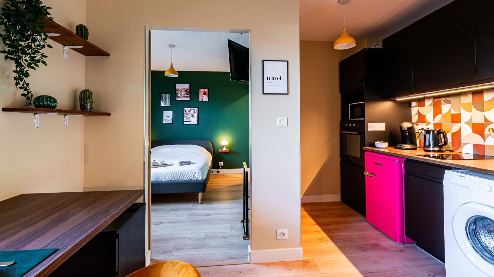 Le California 70 - Suite Detente - Free Parking Dijon Luaran gambar